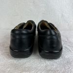 Alegria Leather Shoes 9/9.5 Womens 39 EU Khloe Black Nappa Buckle Wedge Photo 2