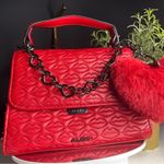 ALDO Quilted Lip Satchel With Crossbody Chain Strap And Bag Charm NWT Photo 1