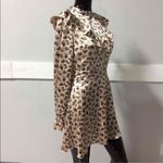 Laura Ashley x URBAN OUTFITTERS Satin Ruffle Mini Dress Baby Doll C27 Photo 8