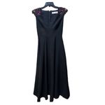 Mac Duggal NWT Ieena Beaded Cap Sleeve A Line Midi Dress - 0 Photo 5