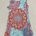 Womens Mandala Dress Casual Sleeveless T Photo 0