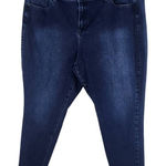 Lane Bryant  Cropped Jeans Size 22 Plus Size Cropped Denim with Faded Details Photo 0