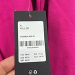 Peloton Fleece Full Zip Hot Pink  Photo 4