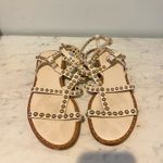 Ash  White Strappy Studded Gladiator Sandals Size 6 VGUC Photo 1