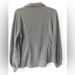 Maurice's NWT Women’s Olive Lantern Sleeve Open Front Military Cardigan Size L Photo 2