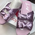 Circus by Sam Edelman Circus NY by Sam Edelman Estelle Double Knotted Footbed Sandals- Orchid- Size 12 Photo 6