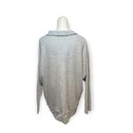 Socialite women’s Gray waffle knit open long sleeve cardigan Sz small Photo 2