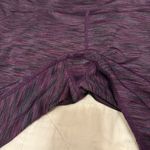 Woman’s Heather Purple and Black Athletic Gym Yoga Shorts, Fits XL Size 3X Photo 2