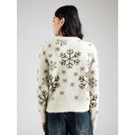 VERO MODA NWT  Snowflake Pullover Cream Sweater Christmas Holidays Size Small Photo 1
