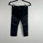 Alo Yoga Alo Airbrush Stripe Leggings Black Sz S Photo 5