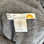 C&C California  Wool Gray Confetti Turtleneck Sweater w/ ribbed detail Photo 6
