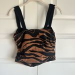 Free People  2 Tone Tank Zebra -‎ Size Small- New Photo 2