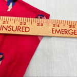 Maje  Womens Parrot Shirt Top Size 2 Small Short Sleeve Pink Tie Knot Boho Beachy Photo 4