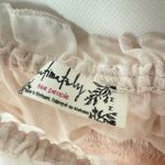 Free People Bardot Bodysuit Ivory Combo Romantic Ditsy Frilly Smoked Coquette M Photo 4