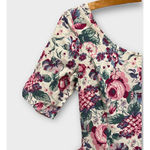 Laura Ashley Vintage floral mini tiered dress Size US/8 Photo 2