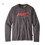 Patagonia  | SPLITTER SCRIPT LIGHT CREW SWEATSHIRT MEDIUM/LARGE BLACK Photo 0
