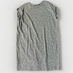 Boden Womens Faye Metallic Green Gold Ruffle Sleeve Dress Size 14R Photo 3