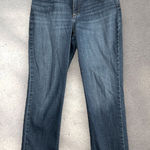 Lee Relaxed Fit Straight Leg Jeans Women’s 6 Blue Mid Rise Soft Denim Y2K Casual Photo 0