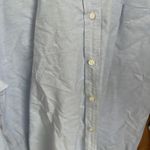 Ann Taylor  Blue Button Down Shirt Size Medium Photo 1