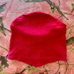 Brandy Melville / pacsun red cotton strapless tube top cropped Photo 4