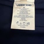 Womens Lands End Size 10 Swim Bottom Skort Skirt Deep Sea Navy Paisley NEW Blue Photo 5