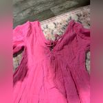 Aerie  Pool to Party Cotton Dress Pink Sz Medium Photo 11