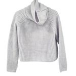 ZARA  Womens Fall Italian Knit Turtleneck Cropped‎ Pullover Sweater Size M Purple Photo 0