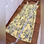 Alex Marie Whitney Pleated Yellow Floral Dress perfect for Easter Photo 10