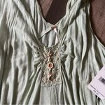 Free People NWT  Woman's Mint Green New Vibes Tank Top Size Small Photo 4