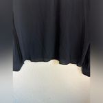 Vince 100% Silk Black Shirred Mock Neck Long Sleeve Blouse S Photo 4