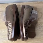 SAS Metro Loafers Women 12 WW Double Wide Bronze Metallic Horsebit Comfort Shoes Brown Photo 5