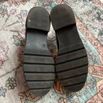 ShoeDazzle Burgundy Chain Loafers Faux Patent Leather Lug Sole Shoes Women’s 6.5 Silver Photo 6