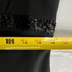 Jones Wear  Dress halter black beaded flowy floor length 10 formal cocktail party Photo 9