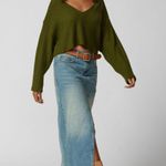 Urban Outfitters Waffle V-Neck Top Photo 1