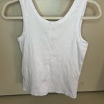 Madewell  NWT Scoop Neck Regenerative Cotton Rib
Tank size small Photo 4