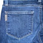 Paige  Kylie Crop Dark Wash Denim Skinny Jeans Distressed Raw Hem Women's Size 26 Photo 6
