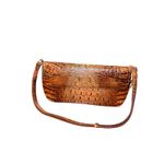 Brahmin Crocodile Embossed Daria Ombre Y2K Baguette Shoulder Bag Photo 1