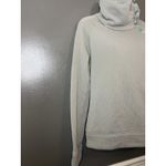 Oakley Sweater Womens Medium Gray Funnel Neck Snap Collar Fleece Pullover Photo 2