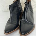 Madewell Justine Western Pointy Leather Point Ankle Booties Size 8.5 Photo 4