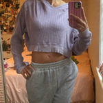 Lavender Cropped Hoodie Purple Size undefined Photo 0