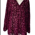 Torrid NWT Velvet Burnout Hi-Low Pullover Top Plus Size 1 1X 14-16 Photo 3