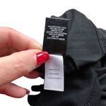 Torrid  Black Midi Jersey Tie-Front 3X Plus Size Knee Length 3/4 Sleeve V-Neck Photo 10