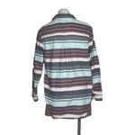 BDG Urban Outfitters Striped Long Sleeve Button Up Flannel Size Large Photo 1