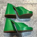 Simon Miller F229 Slice High Heel Sandals in Green, Size 36 NEW w/DustBag $575 Green Photo 7