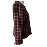 Kasper Womens Plaid Woven Suit Jacket Size 10P Striped Academia Office Preppy Photo 8