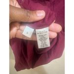 Loft ‎ Tank Top Womens M Maroon Sleeveless Cowl Neck Zipper Back Casual Photo 3