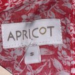 Apricot Red/White Floral Sleeveless Dress Size S (UK) = size Med/6 US NWT Photo 3