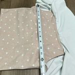 Kortni Jeane Ruffled Around Swim Top Tan White Size Small Photo 5