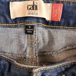CAbi  #5495 Cropped High Straight Distressed Jeans Size 4 Photo 5