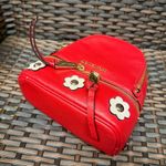 Michael Kors Michael kros mini backpack in red with flowers Photo 3